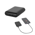 Powerbank com nível de carga e várias portas 8000 mAh varias cores