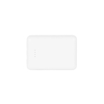 Powerbank ecológico com indicador de carga 10 000 mAh cor branco