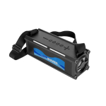 Colunas portáteis com ligação BT 5.0 com equalizador 16 W cor preto imagem com logo