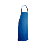 Avental de sarja de algodão ideal para cozinhar 180 g/m2 cor azul real