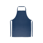 Avental de sarja de algodão ideal para cozinhar 180 g/m2 cor azul-marinho primeira vista