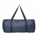 Saco desportivo com bolso frontal e capacidade de 20 L cor azul quarta vista