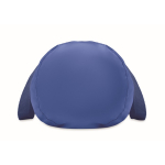 Saco desportivo com bolso frontal e capacidade de 20 L cor azul real sexta vista