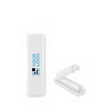 Rolo de limpeza adesivo em estojo branco reutilizável cor branco vista principal