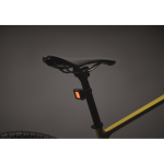 Set de 2 luzes recarregável, 3 modos de iluminação para bicicleta cor preto vista fotografia quarta vista