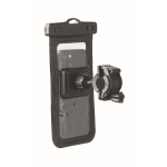 Capa de telemóvel impermeável de 6,7 polegadas para bicicleta cor preto terceira vista
