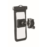 Capa de telemóvel impermeável de 6,7 polegadas para bicicleta cor preto quarta vista