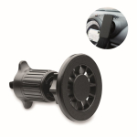Suporte de telemóvel magnético para o carro com rotação de 360º cor preto sexta vista