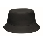 Chapéu à pescador de poliéster em diferentes cores 150 g/m2 cor preto