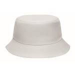 Chapéu à pescador de poliéster em diferentes cores 150 g/m2 cor branco