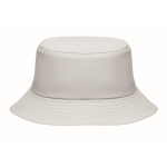 Chapéu à pescador de poliéster em diferentes cores 150 g/m2 cor branco terceira vista