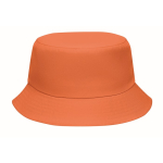 Chapéu à pescador de poliéster em diferentes cores 150 g/m2 cor cor-de-laranja