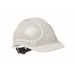 Capacete de trabalho com correia ajustável entre 52 e 62 cm cor branco segunda vista