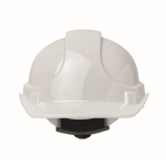 Capacete de trabalho com correia ajustável entre 52 e 62 cm cor branco sétima vista