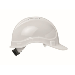 Capacete de trabalho com correia ajustável entre 52 e 62 cm cor branco oitava vista