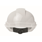 Capacete de trabalho com correia ajustável entre 52 e 62 cm cor branco nona vista