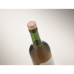 Rolha ideal para garrafas de vinho feita de madeira de faia cor madeira vista fotografia quinta vista