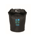 Saco de poliéster resistente à água com capacidade de 1,5L Bayside cor preto vista principal