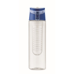 Garrafa de água com infusor amovível no centro e pega 500ml cor azul real sexta vista