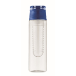 Garrafa de água com infusor amovível no centro e pega 500ml cor azul real oitava vista