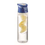 Garrafa de água com infusor amovível no centro e pega 500ml cor azul real nona vista