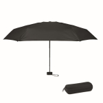 Guarda-chuva antivento com saco e capa com fecho de correr Ø90 cor preto