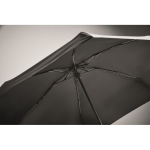 Guarda-chuva antivento com saco e capa com fecho de correr Ø90 cor preto vista fotografia quinta vista