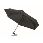 Guarda-chuva antivento com saco e capa com fecho de correr Ø90 cor preto sétima vista