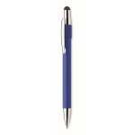 Caneta anti-stress com spinner na parte superior, tinta azul cor azul real