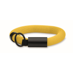 Porta-chaves pulseira flutuante ideal para o levar consigo na água cor amarelo