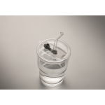 Copo de vidro com tampa antigotas e palhinha de vidro 300 ml cor transparente vista fotografia quinta vista