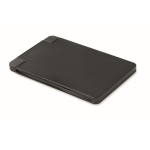 Powerbank magnético com cabos incorporados 2500 mAh cor preto terceira vista