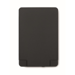 Powerbank magnético com cabos incorporados 2500 mAh cor preto nona vista