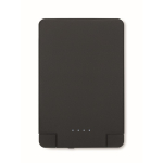 Powerbank magnético com cabos incorporados 2500 mAh cor preto