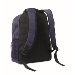 Mochila para portátil com bolsos dianteiros e laterais 15'' cor azul segunda vista