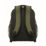 Mochila para portátil com bolsos dianteiros e laterais 15'' cor verde militar sétima vista
