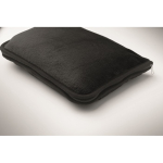 Manta ou almofada para viagens com tira para trolley 220 g/m2 cor preto vista fotografia quarta vista