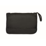 Manta ou almofada para viagens com tira para trolley 220 g/m2 cor preto oitava vista