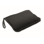 Manta ou almofada para viagens com tira para trolley 220 g/m2 cor preto décima vista