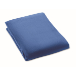 Manta ou almofada para viagens com tira para trolley 220 g/m2 cor azul