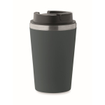 Copo de parede dupla com revestimento de cerâmica no interior 350 ml