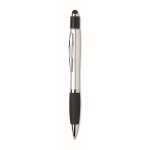 Caneta com parte superior de função anti-stress, tinta azul cor preto oitava vista