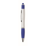 Caneta com parte superior de função anti-stress, tinta azul cor azul real
