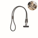 Lanyard para pendurar o telemóvel com cabo de carga incluído 60 W cor preto oitava vista