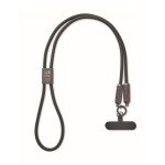 Lanyard para pendurar o telemóvel com cabo de carga incluído 60 W cor preto vista principal