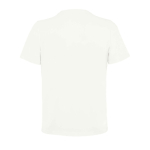 T-shirt unissexo feita de algodão Cotton USA™ SOL'S cor branco vista traseira
