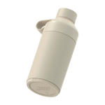 Garrafa de aço inoxidável reciclado, parede dupla 750 ml Ocean Bottle cor areia terceira vista traseira