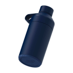 Garrafa de aço inoxidável reciclado, parede dupla 750 ml Ocean Bottle cor azul-marinho terceira vista traseira