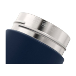 Garrafa de aço inoxidável reciclado, parede dupla 750 ml Ocean Bottle cor azul-marinho vista detalhe 2