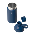 Garrafa de aço inoxidável reciclado, parede dupla 750 ml Ocean Bottle cor azul-marinho segunda vista
